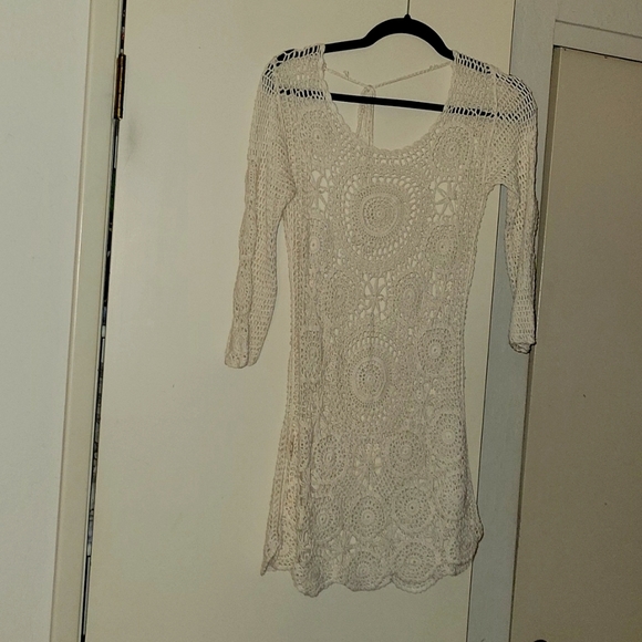 COPY - Spell Crochet Havana Backless Mini Dress - S/M - Picture 5 of 11